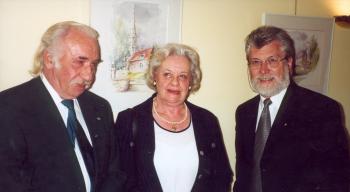 Alphonse Crpin, Madame Bouchat et Andr Mohimont.